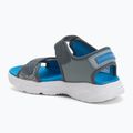 SKECHERS S-Lights Creature Splash charcoal/blue children's sandals 3