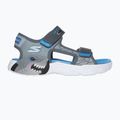 SKECHERS S-Lights Creature Splash charcoal/blue children's sandals