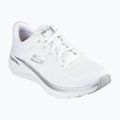 SKECHERS women's shoes Arch Fit 2.0 Glow The Distance white/silver 8