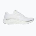 SKECHERS women's shoes Arch Fit 2.0 Glow The Distance white/silver 9