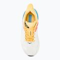 Women's running shoes HOKA Clifton 9 blanc de blanc/swim day 5