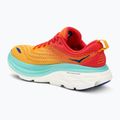 Women's running shoes HOKA Bondi 8 cerise/cloudless 3