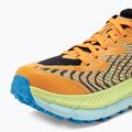 Men's HOKA Mafate Speed 4 solar flare/lettuce running shoes 7