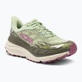 Women's running shoes HOKA Stinson 7 seed green/beet root