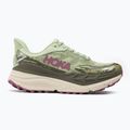 Women's running shoes HOKA Stinson 7 seed green/beet root 2