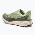 Women's running shoes HOKA Stinson 7 seed green/beet root 3