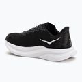 Women's running shoes HOKA Mach 6 black/white 3