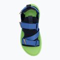 Teva Aventrail men's sandals total eclipse/green flash 5