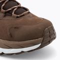 Men's hiking boots HOKA Kaha 2 GTX dark brown/harbor mist 7