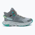 Men's hiking boots HOKA Trail Code GTX galactic grey/electric aqua 2