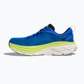 HOKA Bondi 8 electric cobalt/lettuce men's running shoes 3