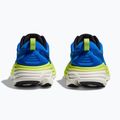 HOKA Bondi 8 electric cobalt/lettuce men's running shoes 4