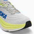Men's running shoes HOKA Bondi 8 stardust/lettuce 7