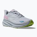 Women's running shoes HOKA Clifton 9 gull/sea ice 8