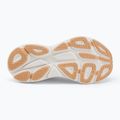 Women's running shoes HOKA Bondi 8 white/cantaloupe 4