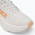 Women's running shoes HOKA Bondi 8 white/cantaloupe 7