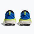 HOKA Bondi 8 Wide electric cobalt/lettuce men's running shoes 4