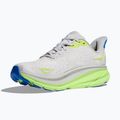 HOKA men's running shoes Clifton 9 Wide stardust/electric cobalt 5