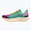 HOKA Mach 6 fuchsia/electric aqua children's running shoes 10