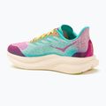 HOKA Mach 6 fuchsia/electric aqua children's running shoes 3