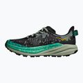 Women's running shoes HOKA Speedgoat 6 black/aloe vera 8