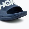 HOKA Ora Athletic Slide varsity navy/white 7