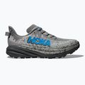 HOKA Speedgoat 6 galactic grey/hoka blue children's running shoes 2