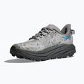 HOKA Speedgoat 6 galactic grey/hoka blue children's running shoes 4