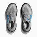 HOKA Speedgoat 6 galactic grey/hoka blue children's running shoes 8