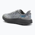 HOKA Speedgoat 6 galactic grey/hoka blue children's running shoes 3