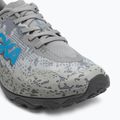 HOKA Speedgoat 6 galactic grey/hoka blue children's running shoes 7