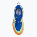 HOKA Speedgoat 6 ultramarine/electric lime children's running shoes 5