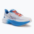 Men's running shoes HOKA Mach 6 white/virtual blue