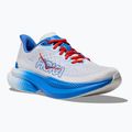 Men's running shoes HOKA Mach 6 white/virtual blue 8