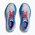 Women's running shoes HOKA Mach 6 white/virtual blue 14