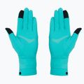 HOKA Airolite Run electric aqua running gloves 3