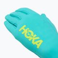 HOKA Airolite Run electric aqua running gloves 4
