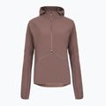 Women's running sweatshirt HOKA Sky Glow Half Zip smokey quartz 4