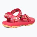 Teva Hurricane XLT2 neon floral lilas children's sandals 4