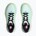 HOKA Clifton 9 mint fluorite/snow melt children's running shoes 8
