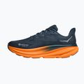 Men's running shoes HOKA 9 GTX stormy skies/orange zest 3