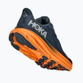 Men's running shoes HOKA 9 GTX stormy skies/orange zest 5