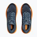 Men's running shoes HOKA 9 GTX stormy skies/orange zest 8