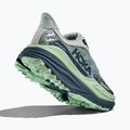 Women's running shoes HOKA Stinson 7 droplet/thunder cloud 5