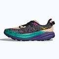 HOKA Speedgoat 6 oatmeal/mountain iris men's running shoes 3