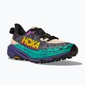 Women's running shoes HOKA Speedgoat 6 oatmeal/mountain iris