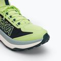 Men's HOKA Tecton X 3 tart apple/blue twilight running shoes 7