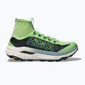 Men's HOKA Tecton X 3 tart apple/blue twilight running shoes 9