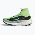 Men's HOKA Tecton X 3 tart apple/blue twilight running shoes 10