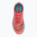 Women's running shoes HOKA Mach X 2 grapefruit/electric coral 6